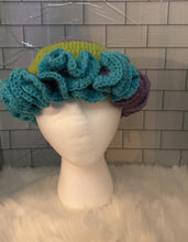 Load image into Gallery viewer, Handmade Custom Crocheted Ruffle Hat
